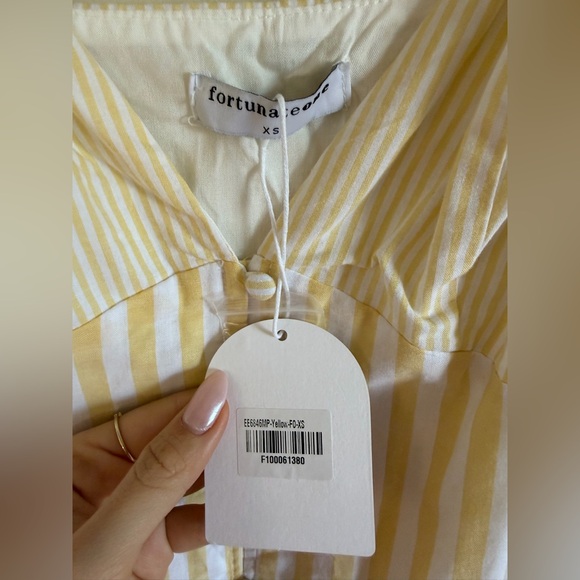 Picnic Season Maxi Dress Yellow - Picture 5 of 6